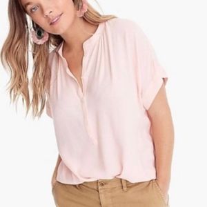 J. Crew pretty pink blouse 🌺
